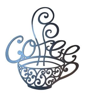 14 X12 Coffee Deco kitchen coffee bar sign